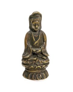 Statuette divinité Asiatique XIXème