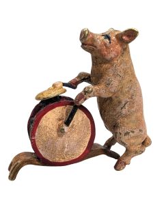 Bronze de Vienne le cochon tambour