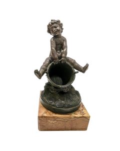 Pyrogène en bronze l'enfant au sceau 