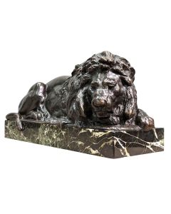 Bronze animalier au lion de Félix Bouré époque XIXème