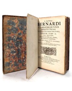Livre avec secret ancien XVIIème -Bernardi Claravallensis abbatis primi