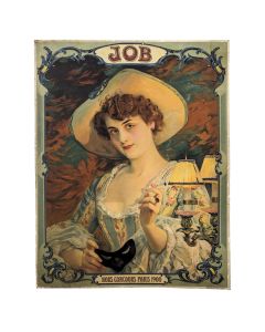 Affiche publicitaire JOB vers 1900 chromolithographie par Gervais