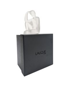 statuette verre dépoli Lalique® France Femme nue 