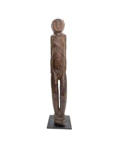 Art Africain poteau en bois hauteur 84 cm