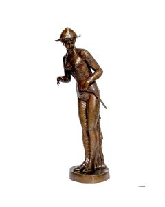 Statuette Arlequin par Francis Lorrain