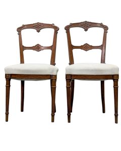 Chaises acajou style Louis XVI époque XIXème