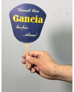 Éventail publicitaire années 30