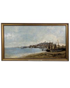 Vue de Cannes, H. Guilmard, 1882 – Huile sur toile