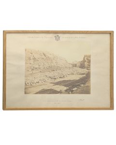 Les grands travaux de Marseille photo de Adolphe Terris  1820/1899