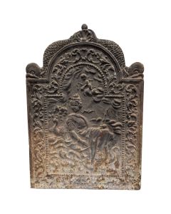 Plaque en fonte de cheminée XIXème