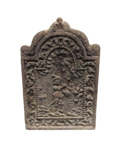 Plaque en fonte de cheminée XIXème