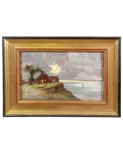 huile sur Carton JF Isnard