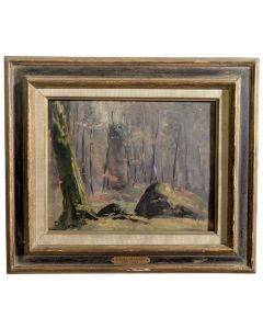 huile sur carton Paul Seailles 