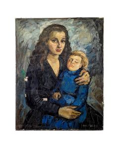 huile sur toile expressionniste par ANdré  Vagh Weimann 