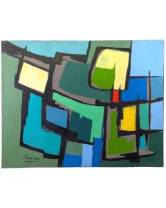 Huile sur toile Guy Gayrau