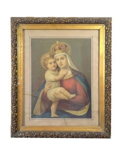 Chromo religieux 1900