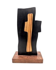 Art moderne sculpture en bois d'ébène