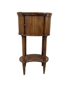 Chevet rognon Louis XVI à rideaux 