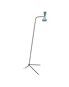 Lampadaire diabolo en tôle laqué  