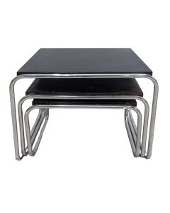 Tables gigognes vintage 1970 style Jansen série de 3