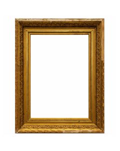 Cadre doré en bois et stuc à restaurer  époque 1900 