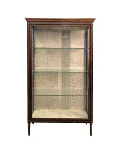 Vitrine marquetée de style Louis XVI époque XIXème