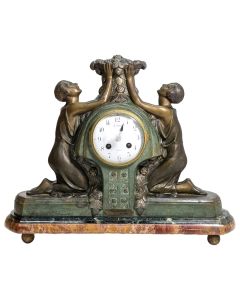 Pendule Art déco des années 30 signée Pierre Sega