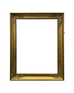 Cadre restauration en bois et stuc doré fin XIXème 90 x 73 cm