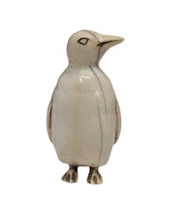 Statuette de pinguoin en ivoire 