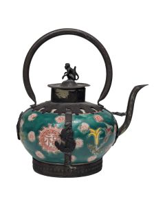 Théière chinoise porcelaine 
