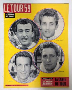 Revue sportive ancienne environ 150 exemplaires année 59