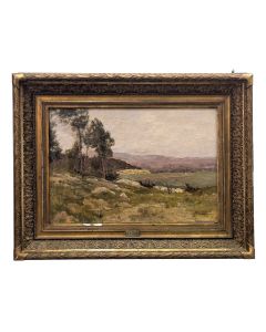 Marine Alfred Casile (1848&ndash;1909) &ndash; Huile sur toile 
