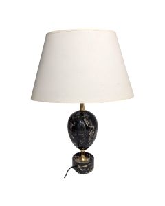 Lampe 70's en marbre portor Philippe Barbier 