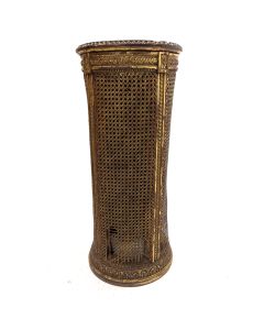 Porte parapluie en canage fin XIX&egrave;me