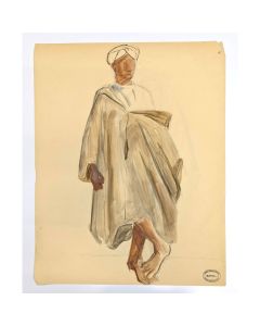 Elisabeth Faure aquarelle orientaliste Maroc 