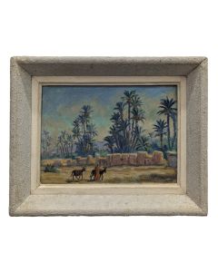 Solange Monvoisin paysage orientaliste