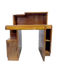 Bureau moderniste en bois verni, France, vers 1930