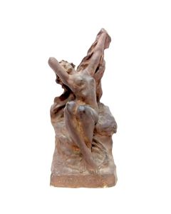 "Volupté" terre cuite originale de Marius Joseph Sain 1917