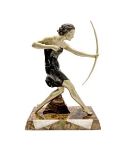 Uriano Sculpture Art Déco – "Diane chasseresse"
France, vers 1925–1935