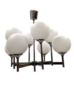 Grand luste de Gaetano Sciolari à 8 lumières 