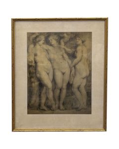 D’après Pierre Paul RUBENS (1577–1640)
Les Trois Grâces