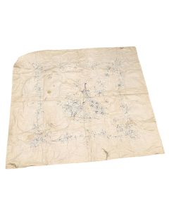 nappe  brodée asiatique époque 1900
