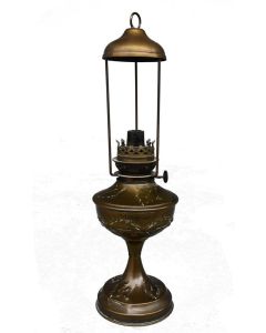 Lanterne ou lampe à pétrole 1900 en laiton
