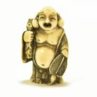 Netsuke gros ventre bouche ouverte de époque XIXème
