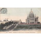 Carte postale ancienne - Paris, Basilique du Sacré-cœur 