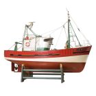 Maquette de chalut Sables d'Olonne echelle 1/25
