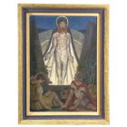 Huile sur toile religieuse par André Régagnon