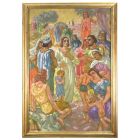 Huile sur toile 1930 par Ch Perrot