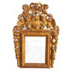 Miroir Louis XIV d'époque XVIIIème en bois doré