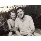 Photo de presse de Robert Hossein et Candice Patou